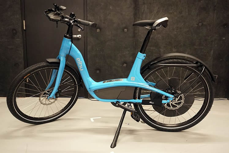 Elby Electric Bike, Single-speed, Orange, Uni-size - Electric Cyclery