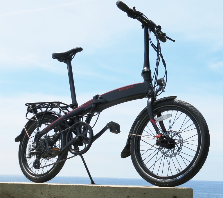 oyama power folding bike