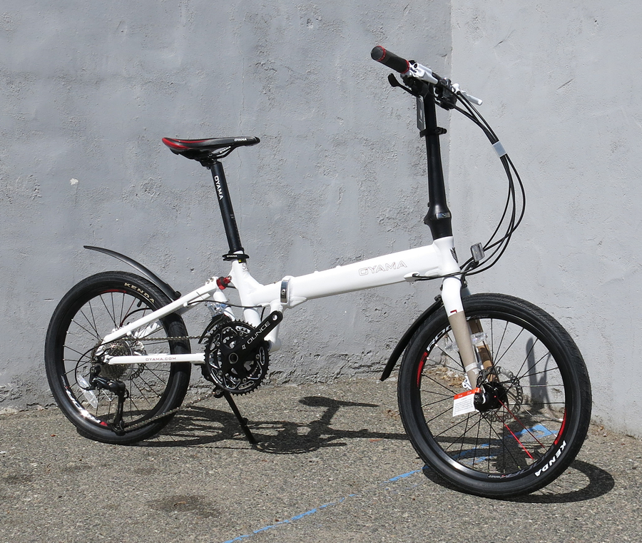 oyama power folding bike