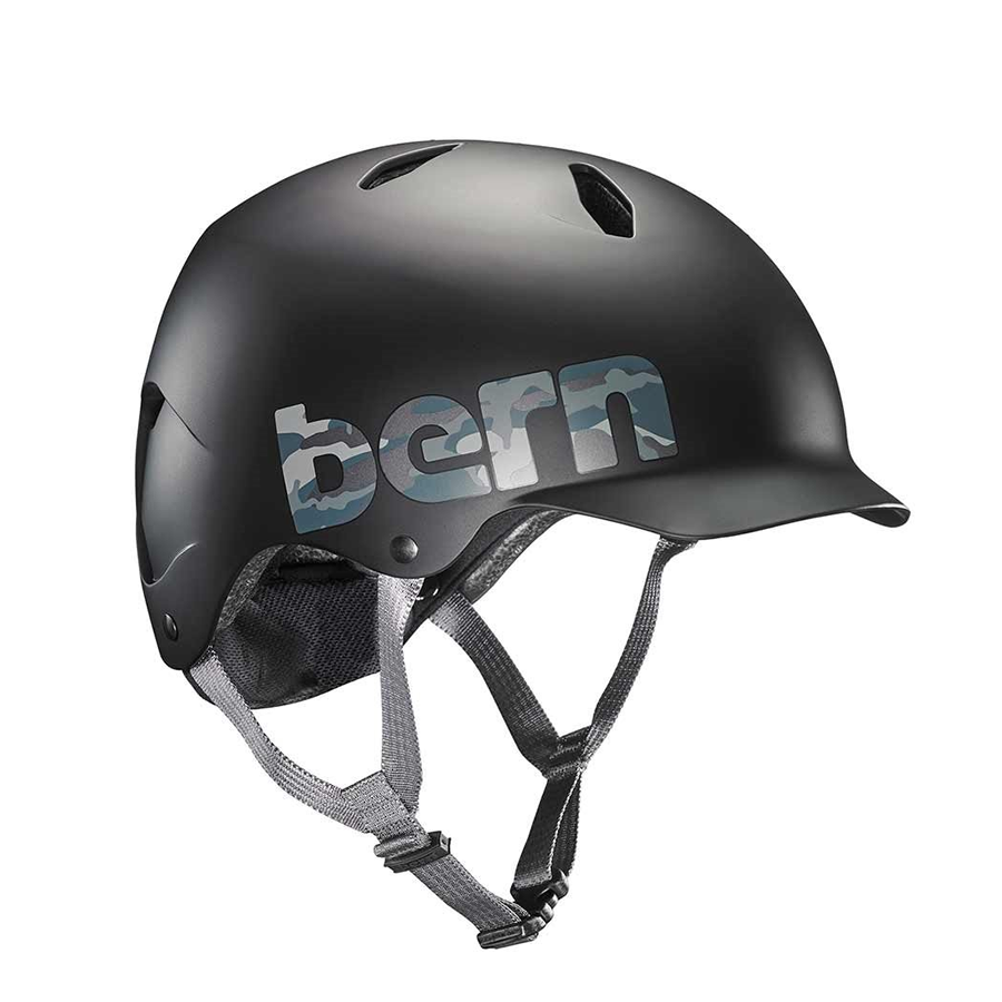 送関込 BERN, Summer Bandito EPS Helmet, MIPS Gloss White Confetti, S/M 