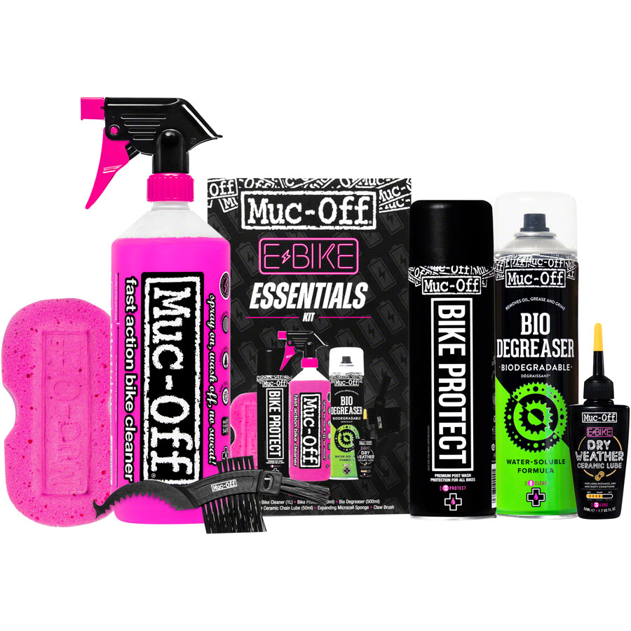 Muc-Off Motorcycle Wash, Protect, & Lube Kit